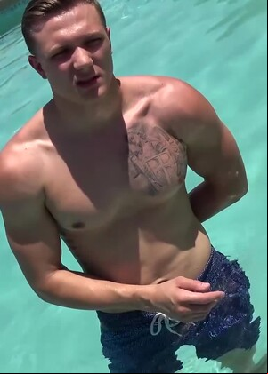 Big Cock Blonde Ryan Lacey Jerks Off