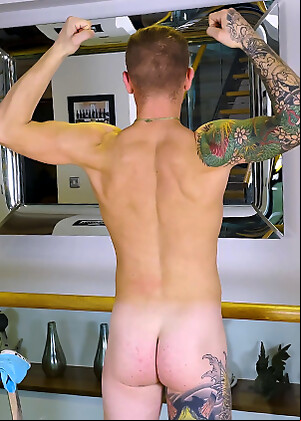 Straight Younger Brother Shows off his Ripped Body